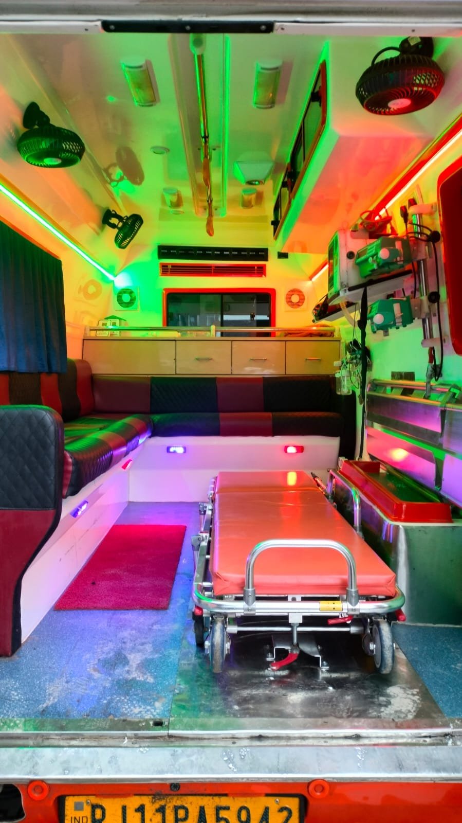 ICU Life Support Ambulance